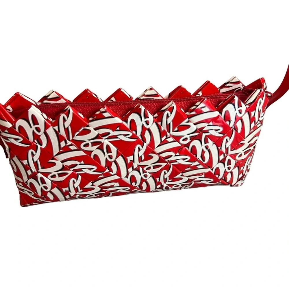 Ecoist Coca Cola Wrapper Woven Bag